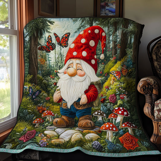 Mushroom Gnome WX1811029CL Quilt