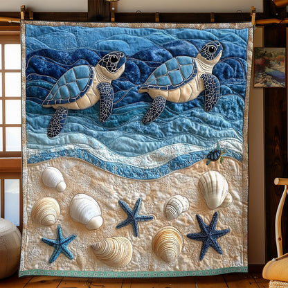 Sea Turtle WJ1812034CL Quilt