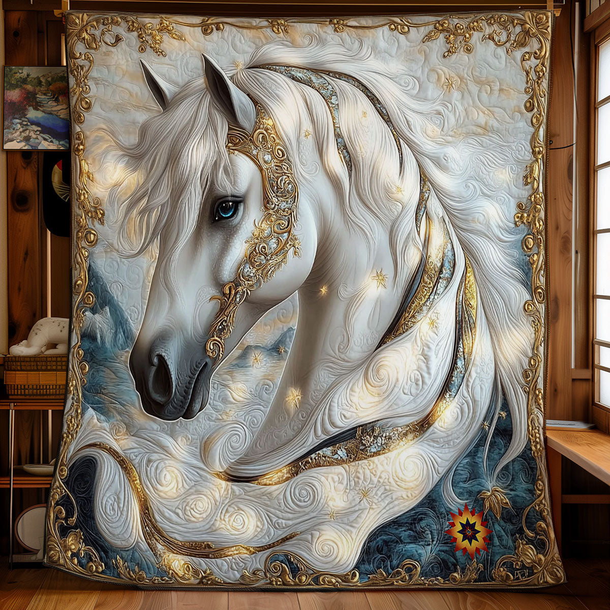 Regal Horse WY2711028CL Quilt