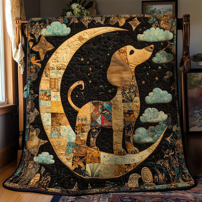 Lunar Dachshund WN2312016CL Quilt