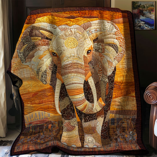 Elephant African YR1210011CL Quilt