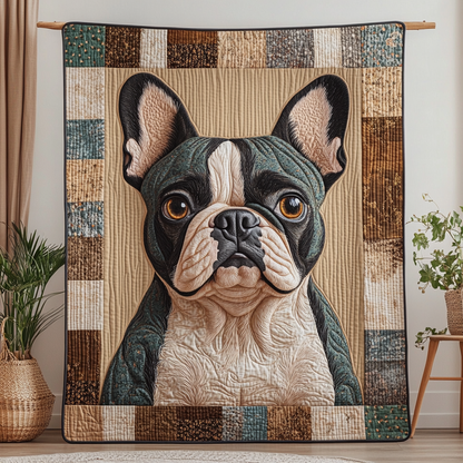 French Bulldog Cute WN2509048CL Quilt