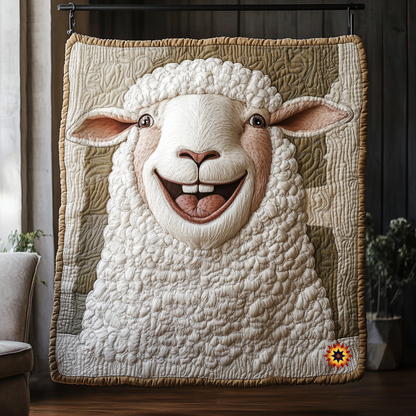 Happy Sheep WU0612006CL Quilt