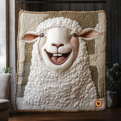 Happy Sheep WU0612006CL Quilt