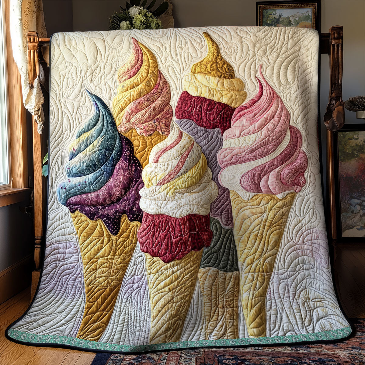 Ice Cream WX2011031CL Quilt