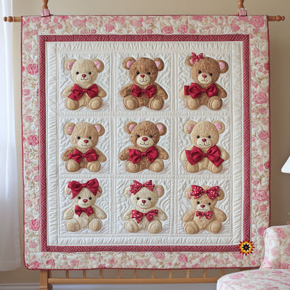 Lovely Teddy Bear WJ1112038CL Quilt