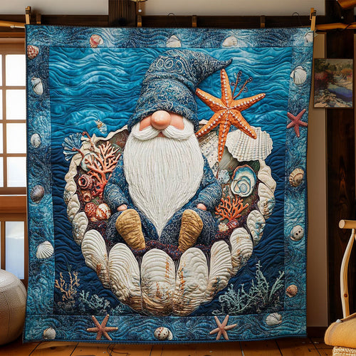 Ocean's Cradle Gnome WN0901030CL Quilt