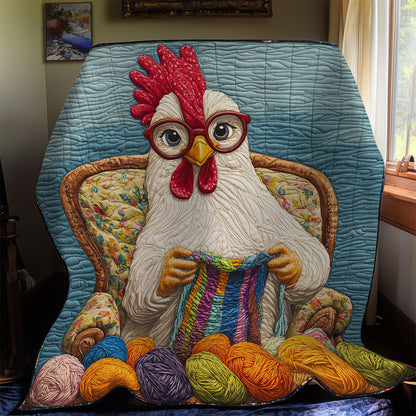 Knitting Chicken WY1911092CL Quilt