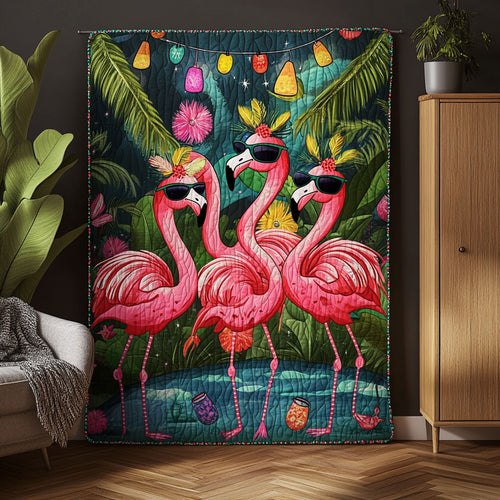 Flamingo Party WT0110002CL Quilt
