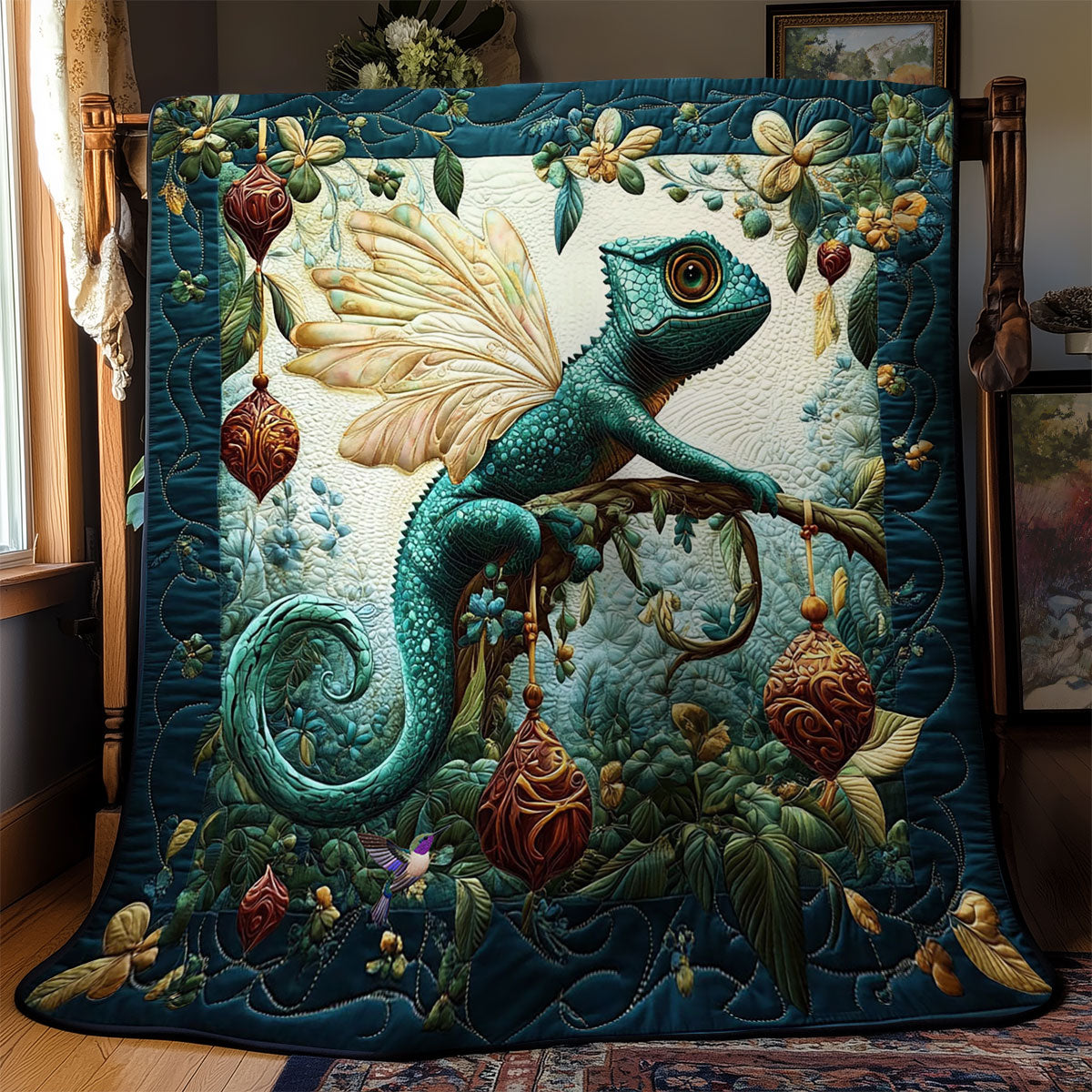 Miraculous Lizard WY2012053CL  Quilt