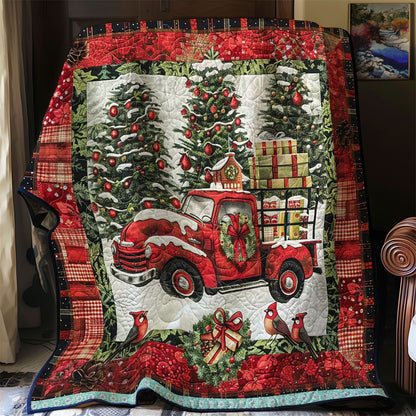 Red Truck Christmas Delivery WN1109010CL Quilt