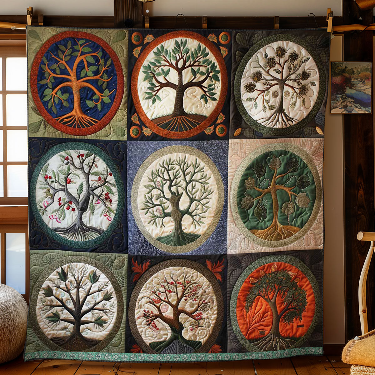 Tree of Life Eternal Balance WN1209061CL Quilt
