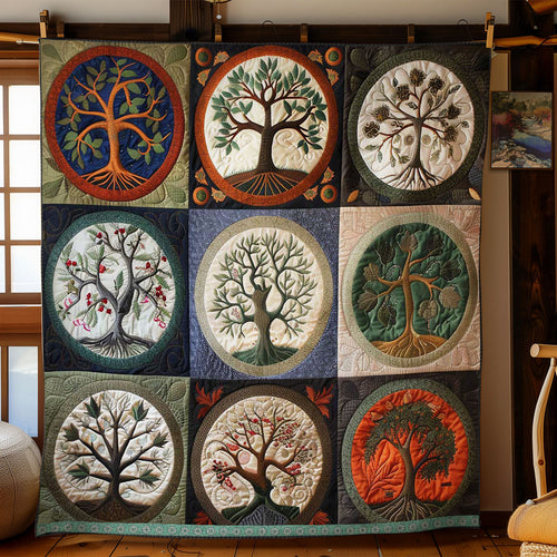 Tree of Life Eternal Balance WN1209061CL Quilt