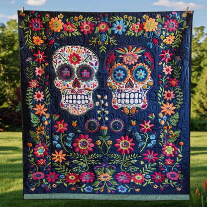 Sugar Skulls WJ1109022CL Quilt
