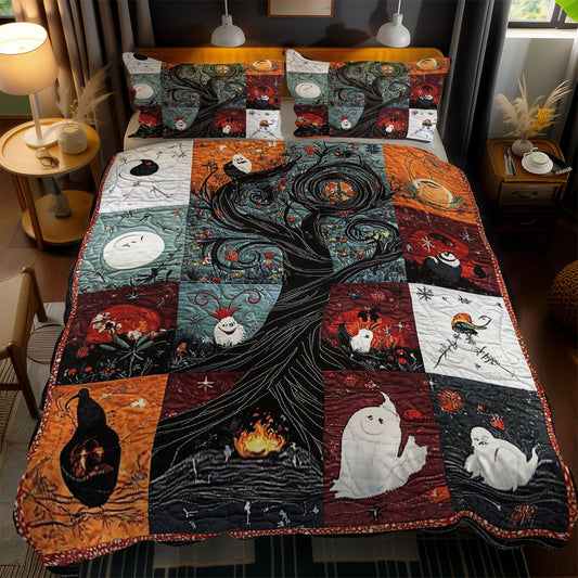 Halloween's Spooky Spirits WN1010129CL Duvet Cover Set