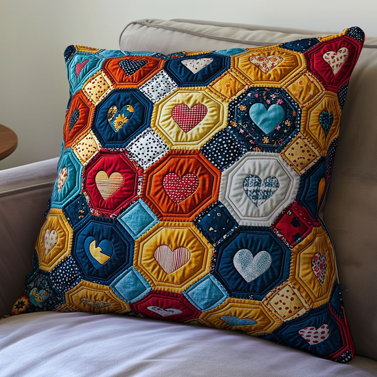 Heart WY2911053CL Quilt Pillow Case