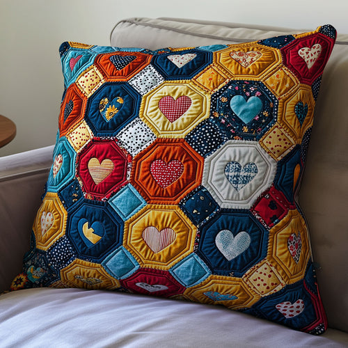 Heart WY2911053CL Quilt Pillow Case