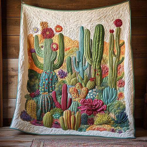 Cacti Dream CW2005261CL Quilt