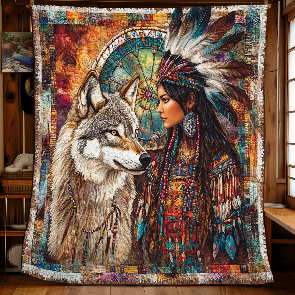 Native American XB0403017CL Quilt