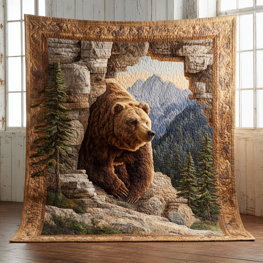 Mountain Bear CW2410015CL Quilt