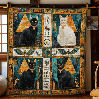 Cat Pharaoh's Legacy WN2510022CL Quilt