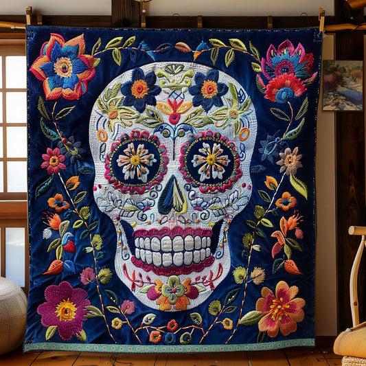 Calavera Sugar Skull WJ2009001CL Quilt
