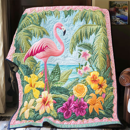 Flamingo Vibrant WX2312024CL Quilt