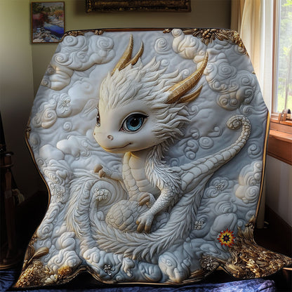 Royal White Dragon WY1411017CL Quilt