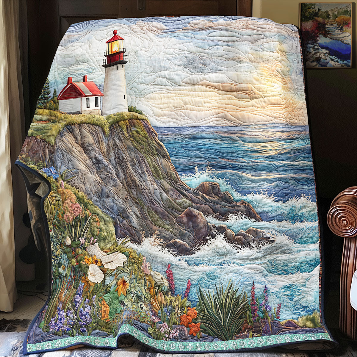 White Lighthouse WX1612041CL Quilt