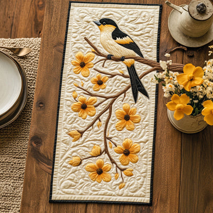 Golden Harmony CP2804025CL Quilted Table Runner