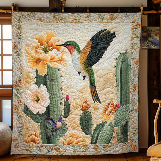 Cactus Hummingbird WN2311080CL Quilt