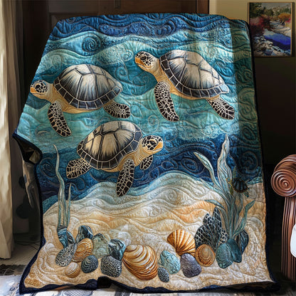 Sea Turtle WJ2612024CL Quilt