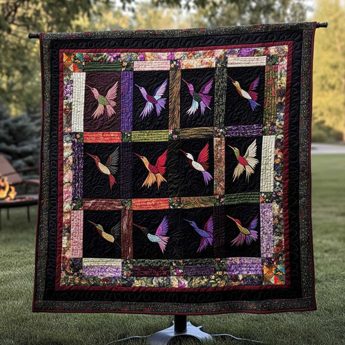Hummingbird At Dusk WN0810056CL Quilt