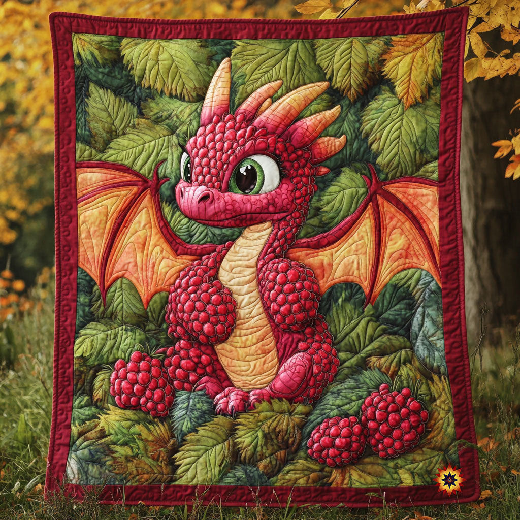 Raspberry Dragon WY211010CL Quilt