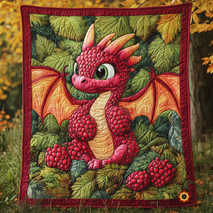Raspberry Dragon WY211010CL Quilt
