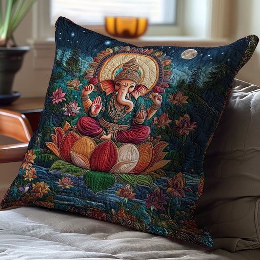 Lord Ganesha WY2501034CL Quilt Pillow Case