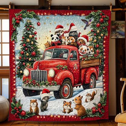 Christmas In The Farm WY1311018CL Quilt