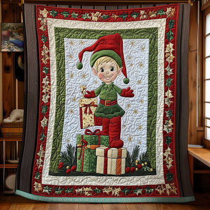 Elf Gift WX2111018CL Quilt