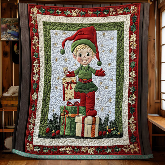 Elf Gift WX2111018CL Quilt