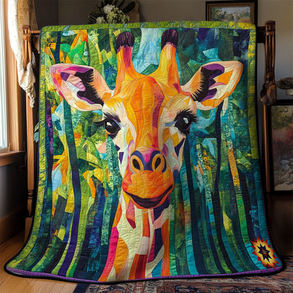 Abstract Giraffe WY1411014CL Quilt