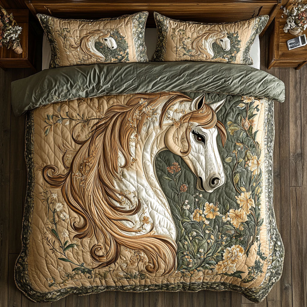 Majestic Horse WX0801072CL Duvet Cover Set