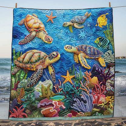 Sea Turtle WJ1909012CL Quilt