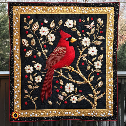 Red Cardinal WX1911044CL Quilt