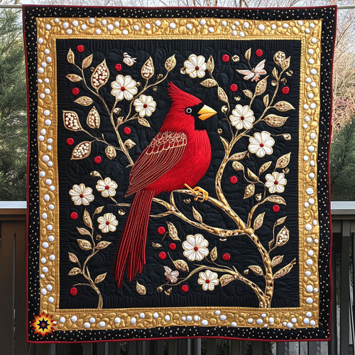 Red Cardinal WX1911044CL Quilt