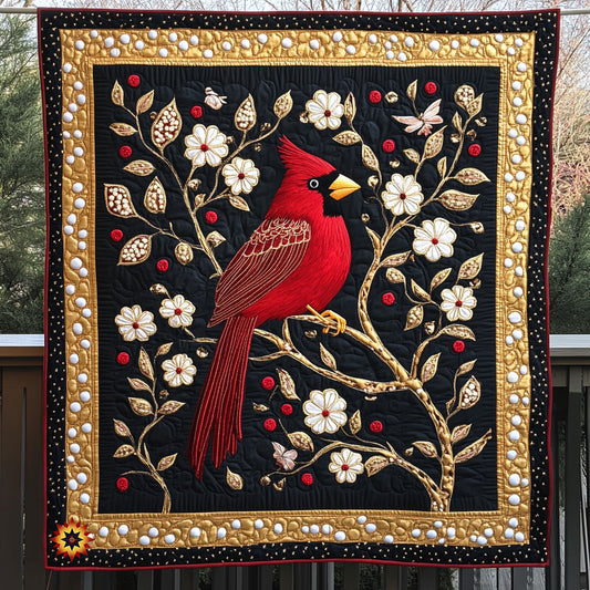 Red Cardinal WX1911044CL Quilt