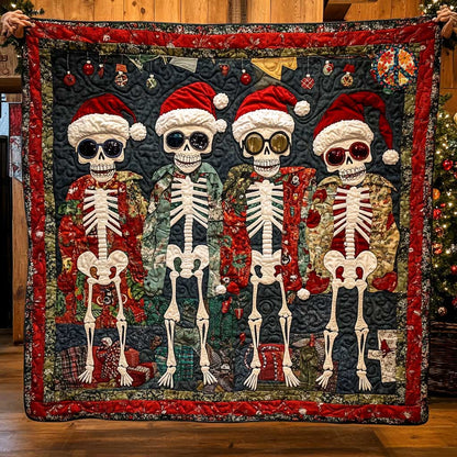 Merry Skeletons WN0711057CL Quilt