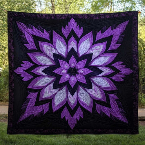 Purple Dream Blossom WN2709001CL Quilt