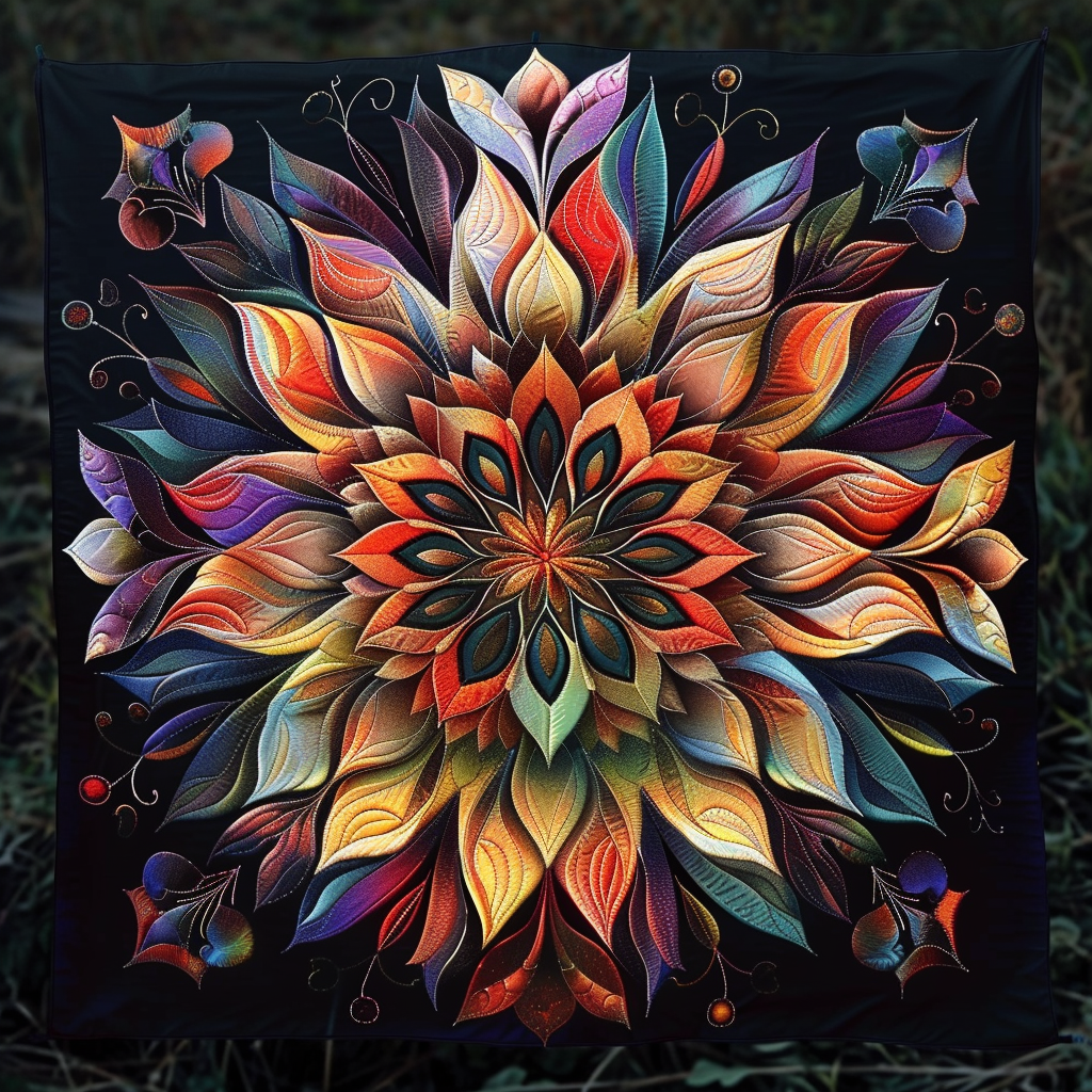 Luminous Bloom of Wonder WN1909012CL Quilt