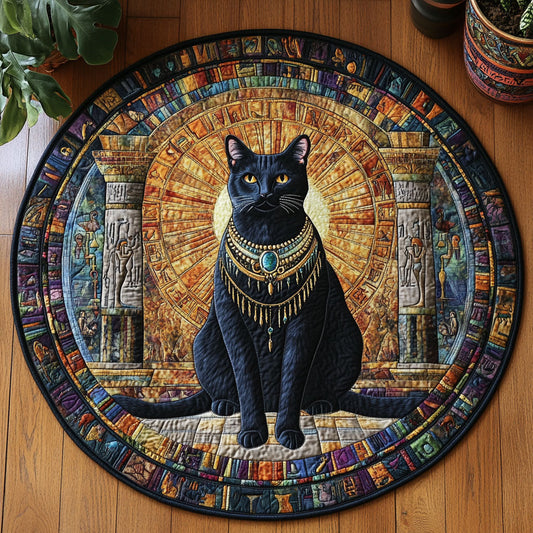 Enchanted Gaze CW2205372CL Quilted Round Mat