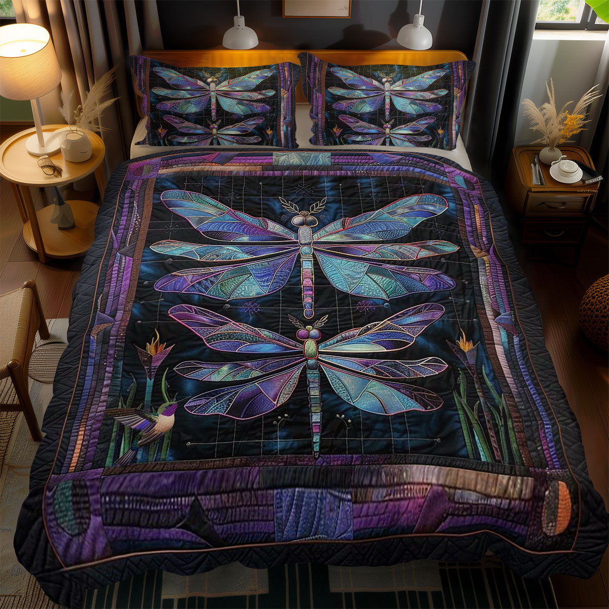 Dragonfly Fairy Tale WN1210034CL Duvet Cover Set